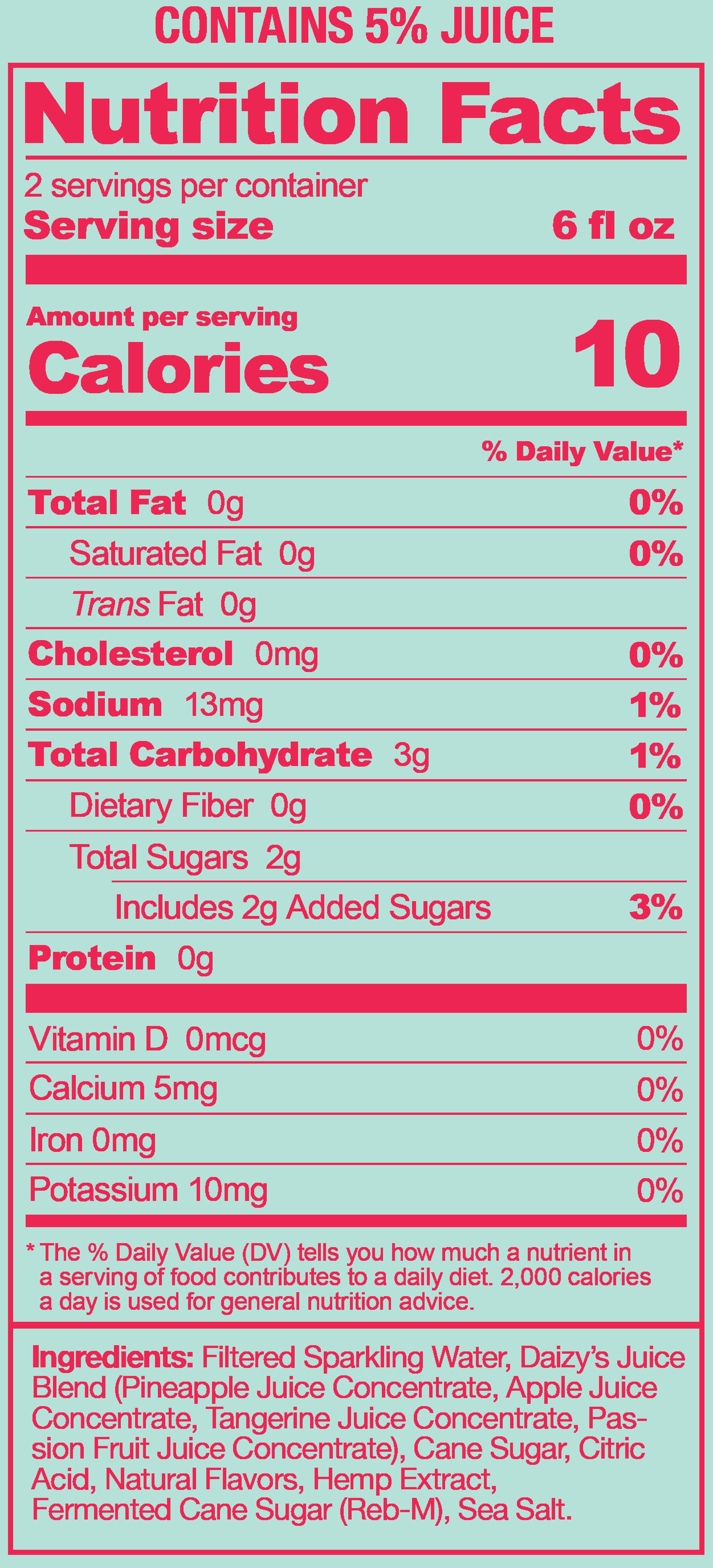 Daizy's Social Soda - 10 MG - 4 Pack