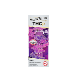 Mellow Fellow THCp 0.5g Disposable Vape - Granddaddy Purp (Indica)