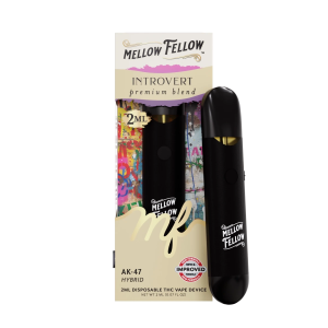 Mellow Fellow Introvert Blend 2ml Disposable Vape - AK-47 (Hybrid)