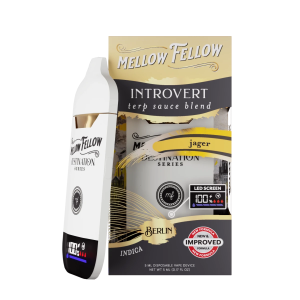 Mellow Fellow Introvert Blend - Terp Sauce 5ml Disposable Vape - Jager (Indica)
